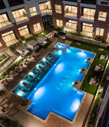 Twilight Pool Twilight Pool at Berkshire Pullman, Frisco, TX - Photo Gallery 2